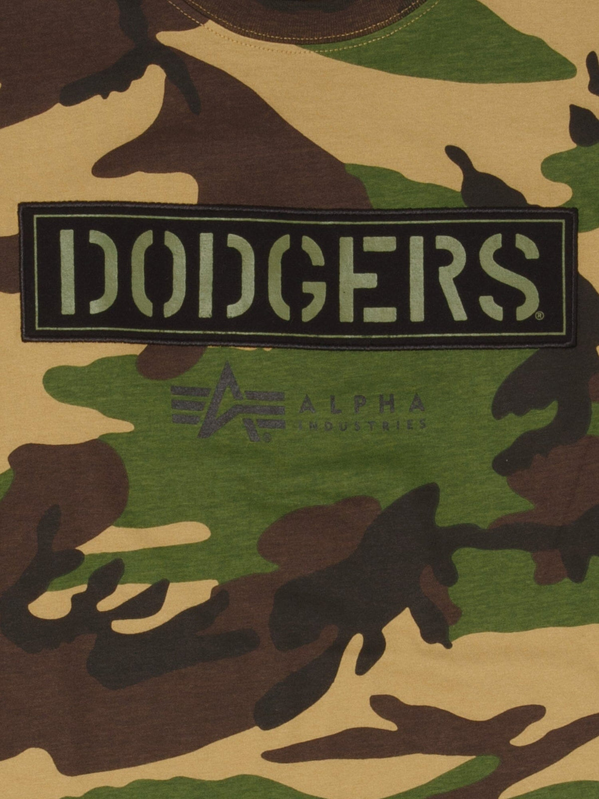 Los Angeles Dodgers T-Shirt | MLB© x Alpha x New Era CAMO | Alpha Industries