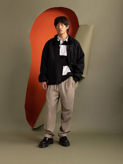 1940s B-10 Bomber Jacket BLACK | Alpha Industries